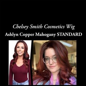 Chelsey Smith Ashlyn Copper Mahogany Wig STANDARD